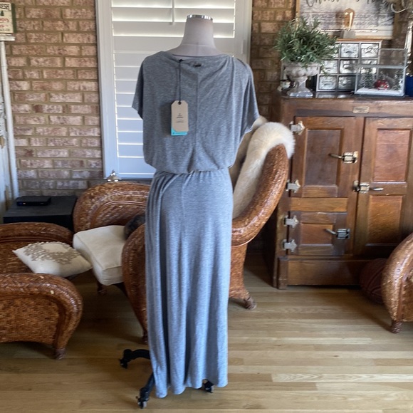 PRANA COZY UP SKYLAND DRESS SMALL HEATHER GREY SMALL NEW - Picture 6 of 10